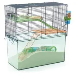 Habitat gnaverbur (2 etager)